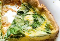 Classic Spinach and Cheese Quiche