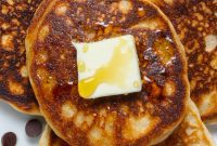 Fluffy Sourdough Pancakes