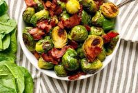 Crispy Bacon and Brussels Sprouts Whole30 Style