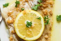 Lemon Garlic Baked Cod