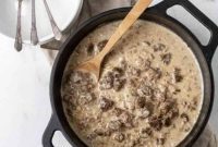 Creamy Paleo Dairy-Free Beef Stroganoff