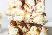 Sweet and Salty Popcorn Squares