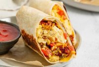 Energizing Breakfast Wraps