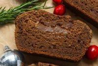Aromatic Gingerbread Loaf