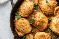 Whole30 Keto Zesty Lemon Chicken