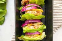 Umami-Rich Whole30 Teriyaki Chicken Burgers