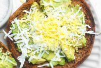 Fluffy Egg Avocado Toast