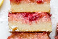 Zesty Raspberry Lemon Bars
