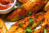 Quick & Crispy Air Fryer Wedges