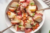 Whole30 Dairy Free Bacon Ranch Potato Salad
