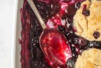 Luscious Gluten Free Blueberry Cobbler