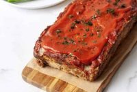 Easy Whole30 Meatloaf