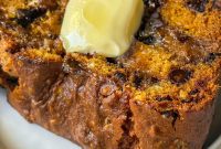 Pumpkin Spice Cookie Dough Loaf