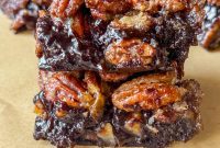 Pecan Praline Brownies