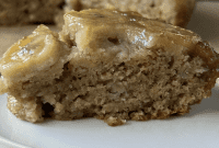 Caramelized Banana Crown Cake