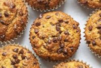 Irresistible Paleo Zucchini Chocolate Chip Muffins