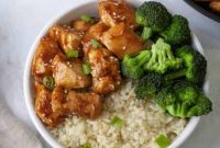 Sticky Whole30 Teriyaki Chicken