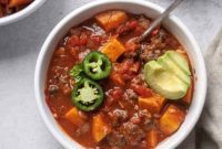 Whole30 Hearty Sweet Potato Chili