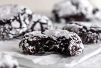 Decadent Paleo Chocolate Crinkle Cookies