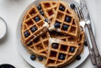 Quick and Fluffy Paleo Cassava Flour Waffles