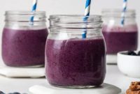 Paleo & Whole30 Blueberry Smoothie: Gentle on Your Gut