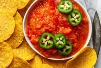 Sweet and Spicy Mango Habanero Salsa