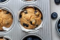 Zesty Lemon Blueberry Cassava Muffins