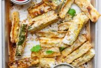 Crispy Paleo Vegan Zucchini Fries