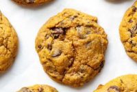 Soft & Chewy Gluten-Free Pumpkin Chocolate Chip Cookies
