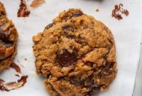 Soft and Chewy Vegan Peanut Butter Chocolate Chip Cookies