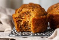 Golden Carrot Banana Muffins