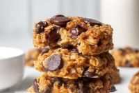 Wholesome Banana Peanut Butter Oat Delights