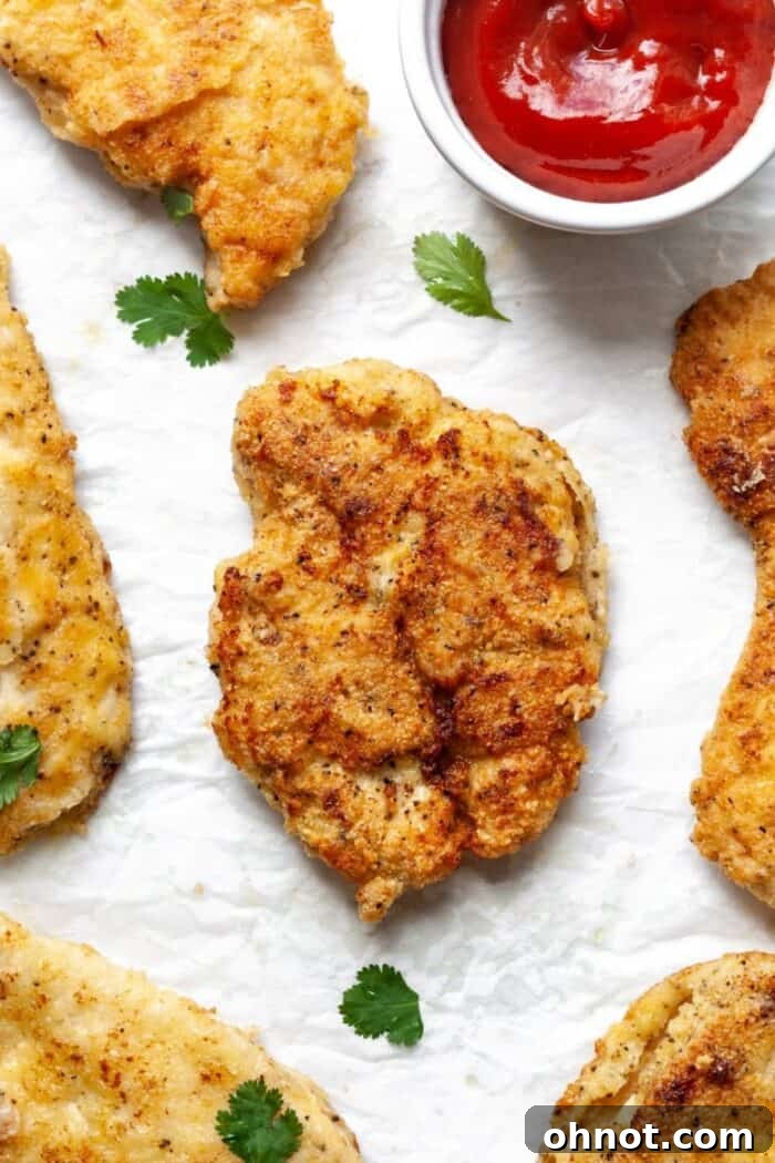 Paleo fried chicken - after Foodtography School