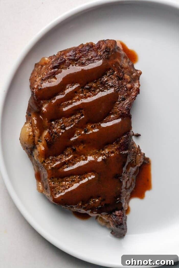 Instant Pot sirloin with sauce