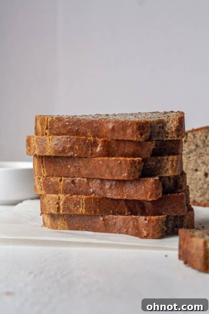 Sliced Paleo bread