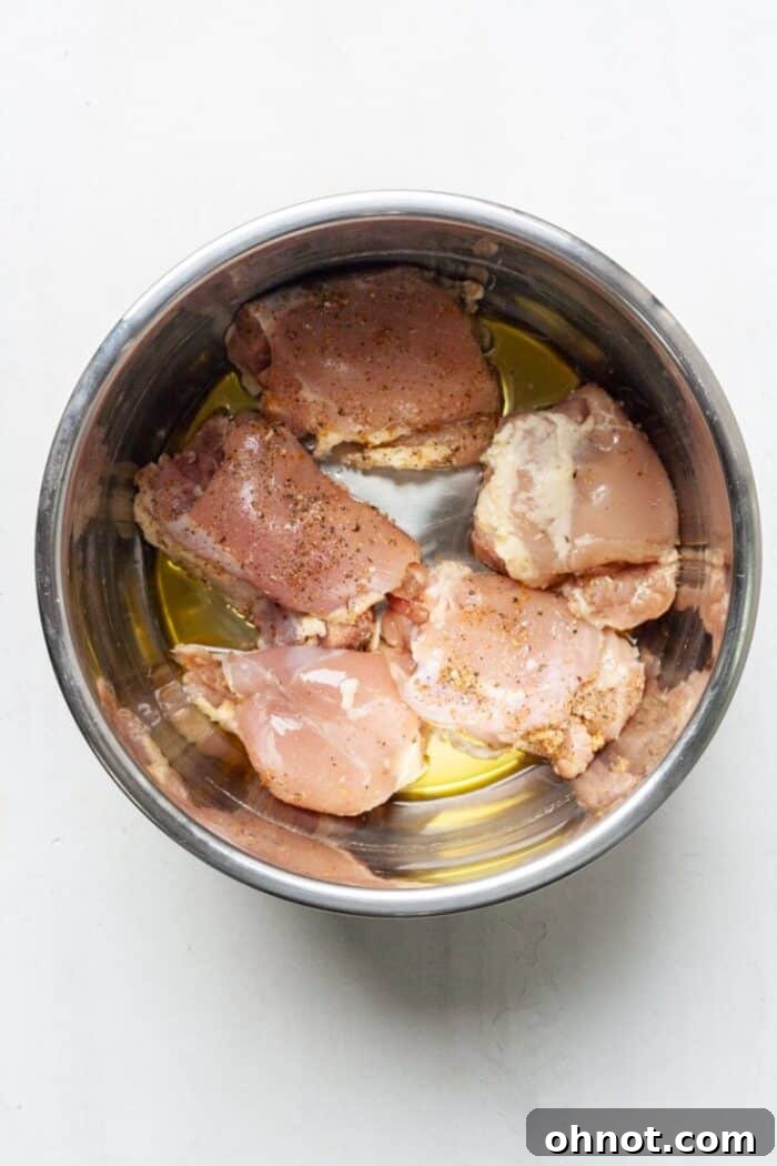 Meat in Instant Pot