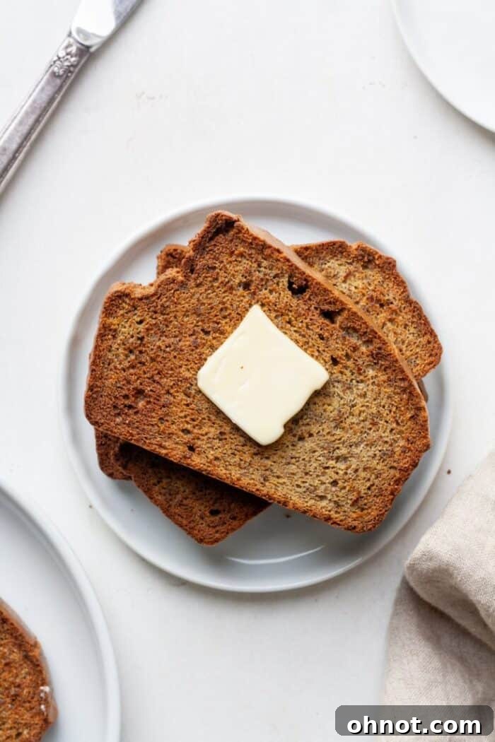 Crispy air fried toast