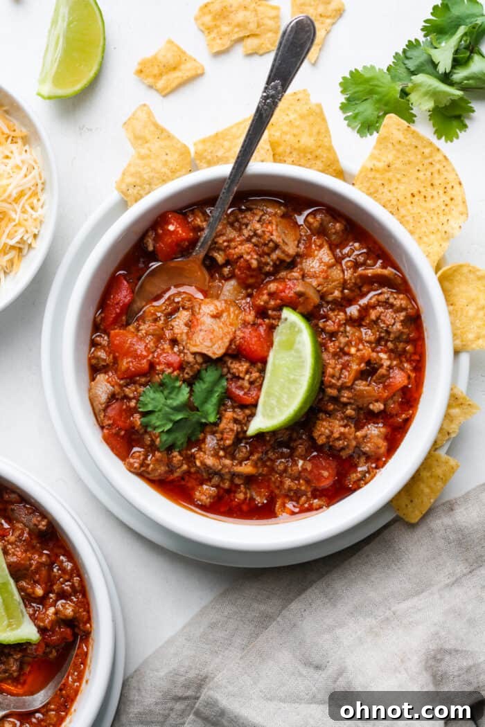 Ninja Foodi chili with lime