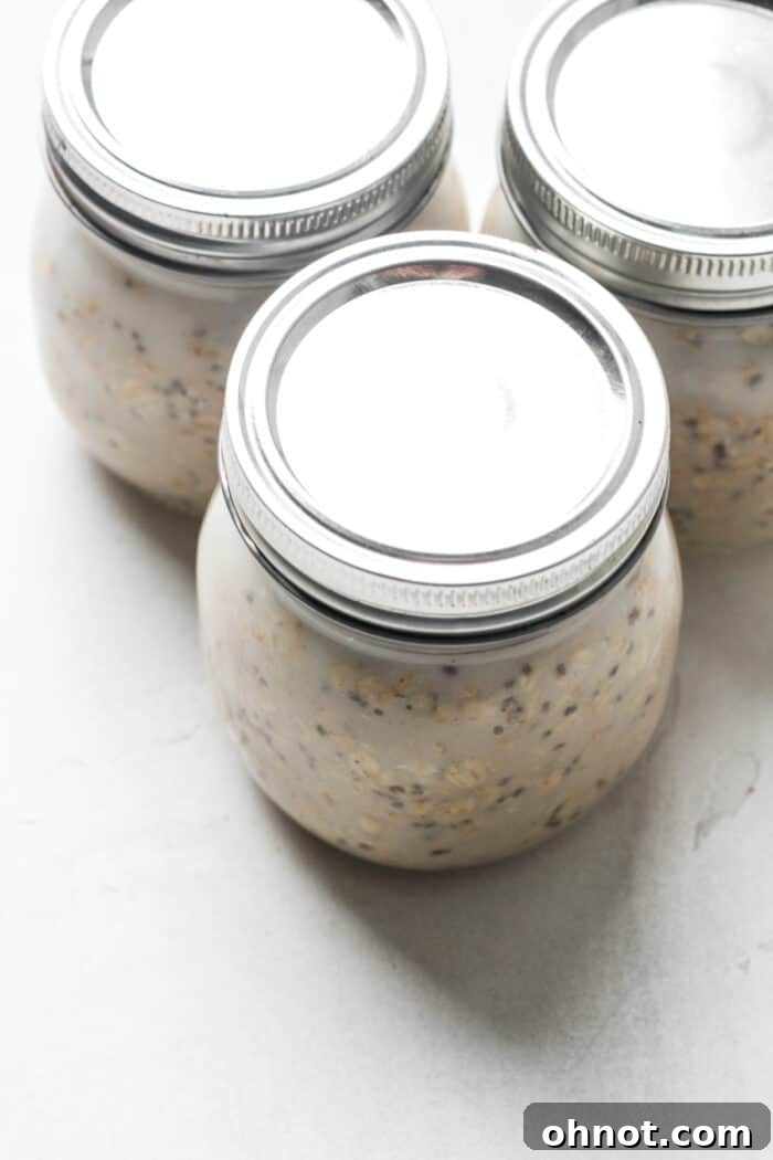 Glass jars with lids
