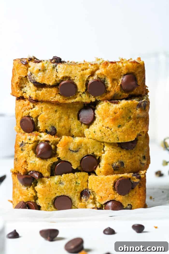 Gluten free bread with zucchini