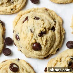 Almond flour cookies with chocolate chips