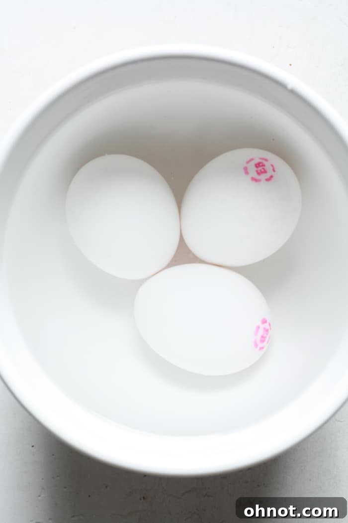 Eggs in bowl