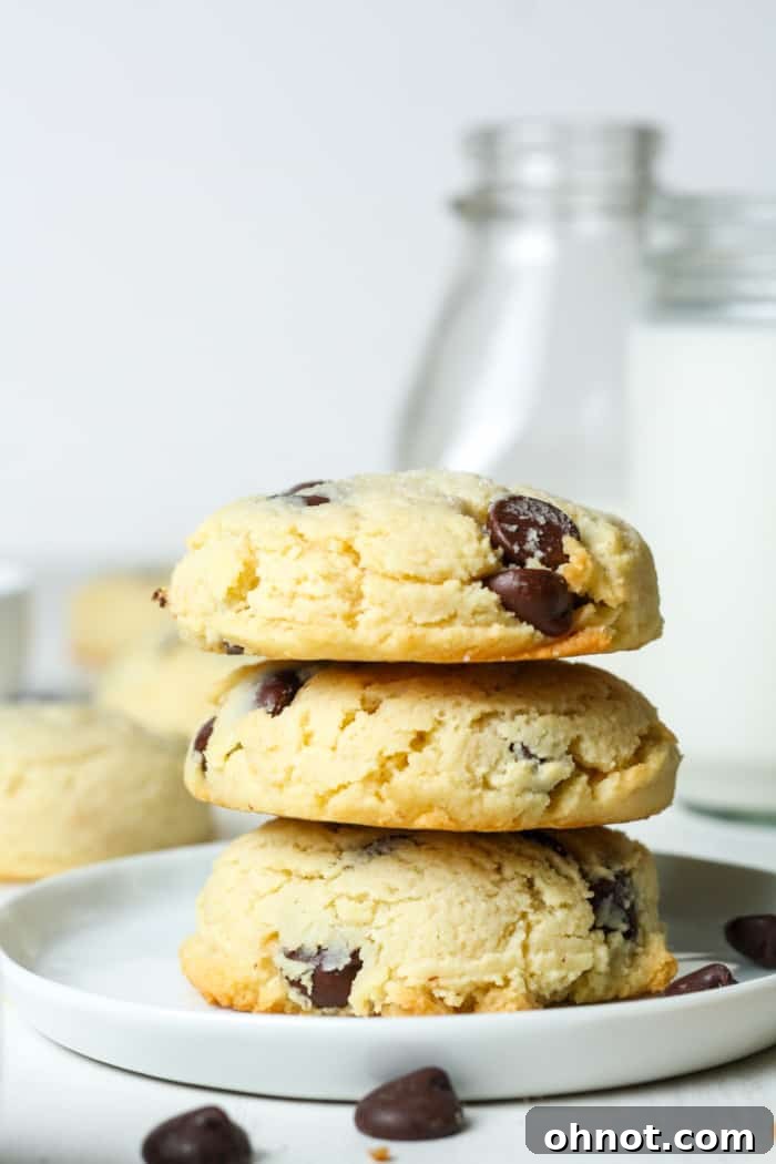 Stack of Keto cookies