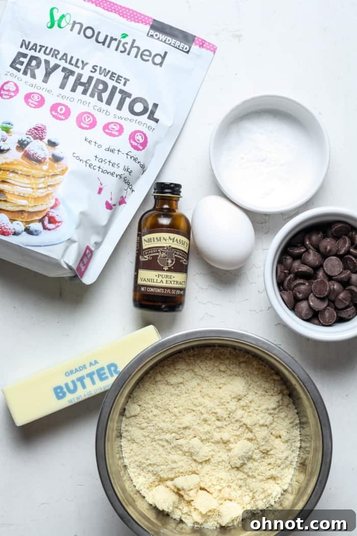 Erythritol and other baking ingredients