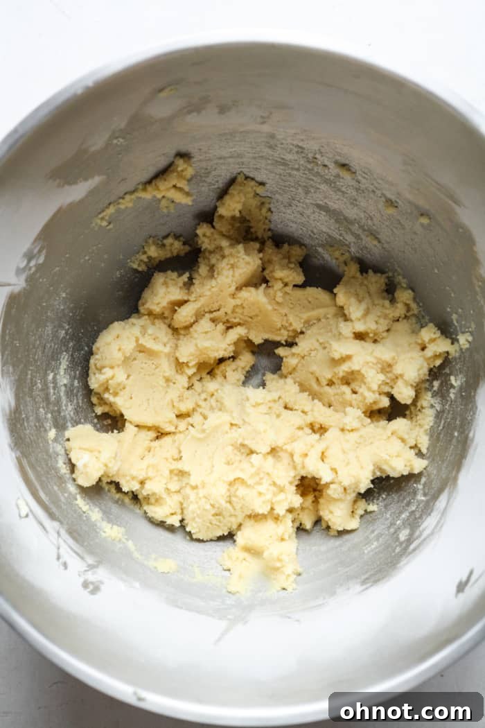 Keto cookie dough in bowl