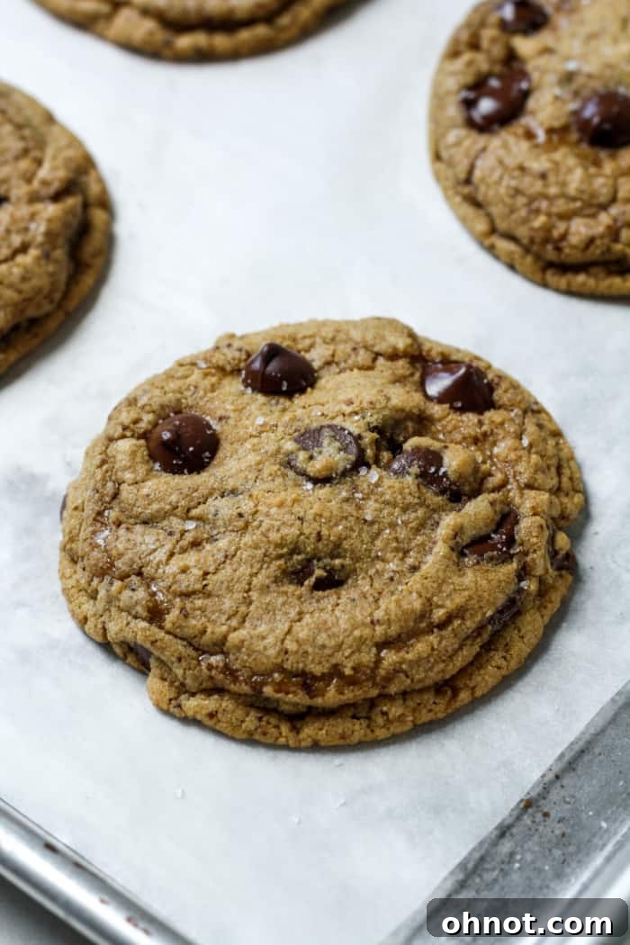 Large coffee flavored cookies