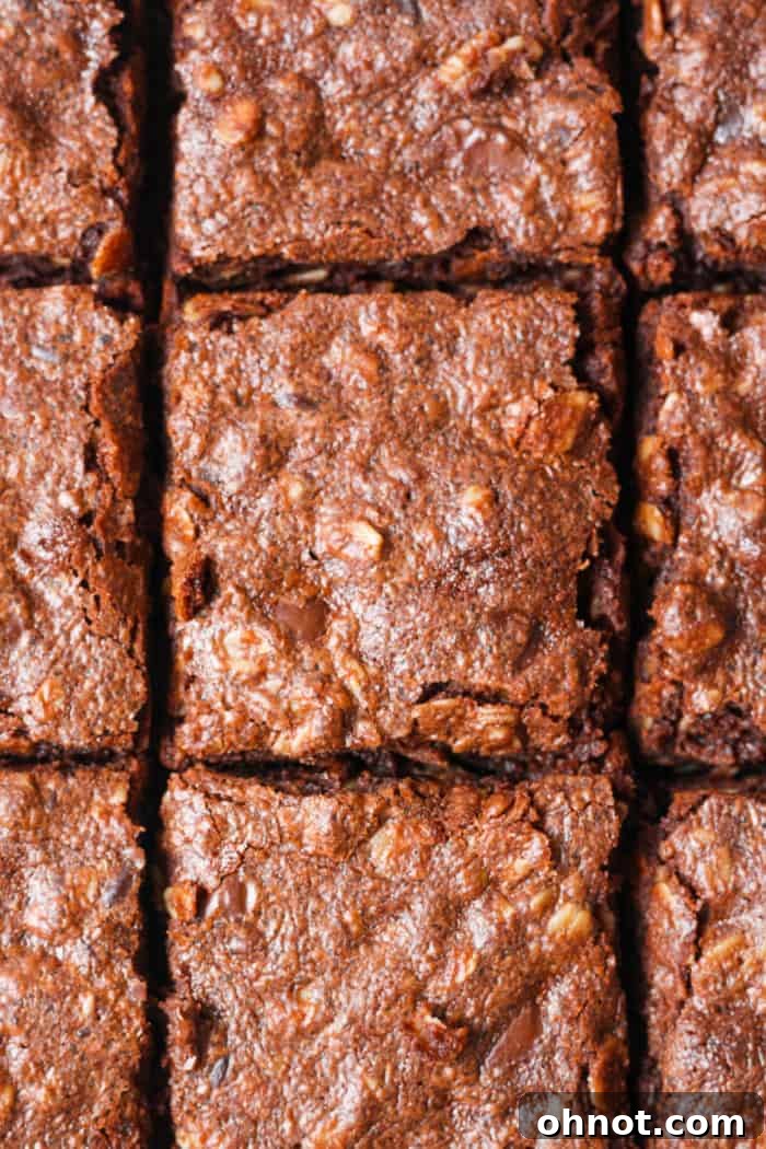 Decadent and healthy lactation brownies for nursing mothers.