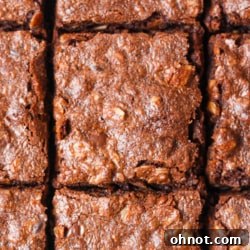 Lactation brownies recipe.