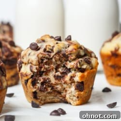 Gluten-free banana muffins.