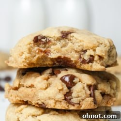 Vegan chocolate chip cookies.